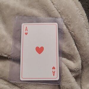 Christian Dior Ace of Hearts Single Playing Card
